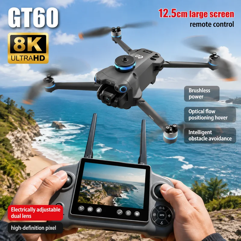 NUOVO Drone Mini GT60 con Dopp - Drone Kit Long Range recensione e prezzo
