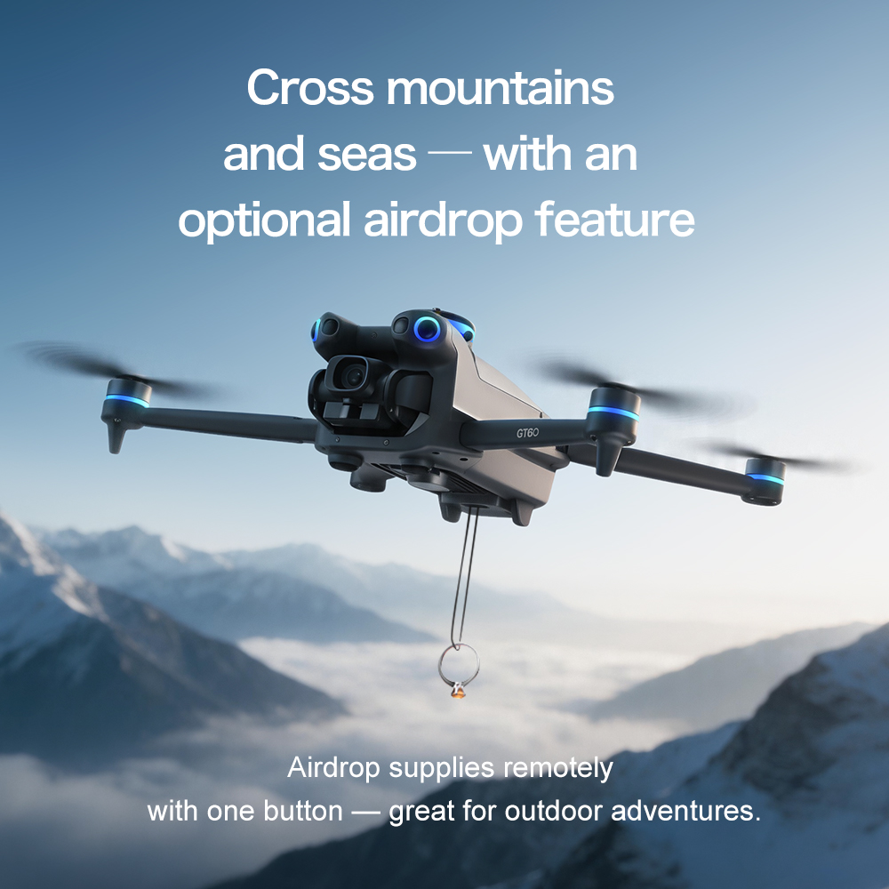 NUOVO Drone Mini GT60 con Dopp - Drone Kit Long Range recensione e prezzo