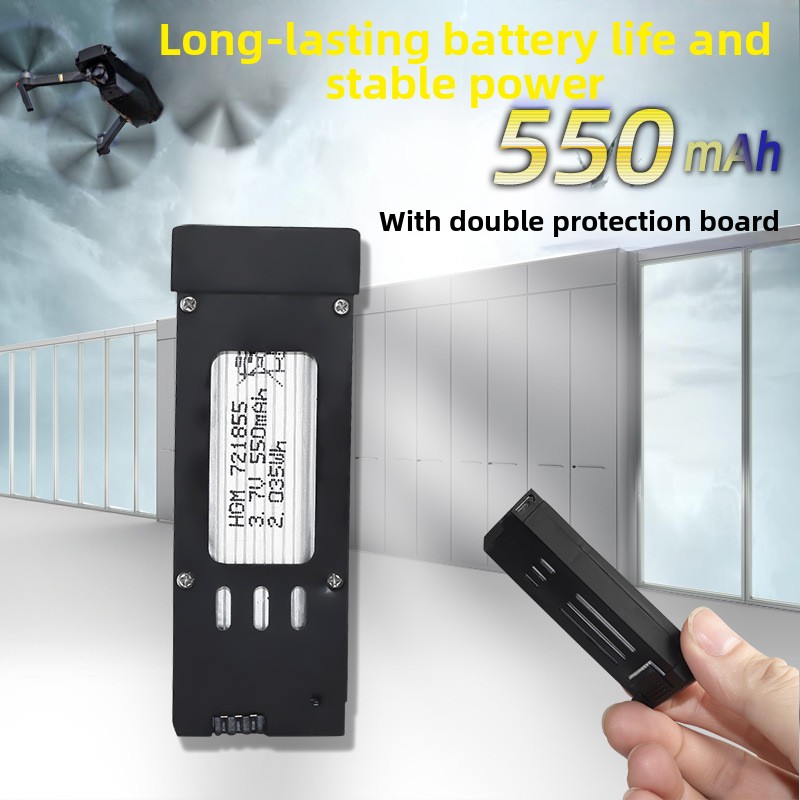Batteria al litio E58 3.7V 550 - Eachine Drone E58 recensione e prezzo
